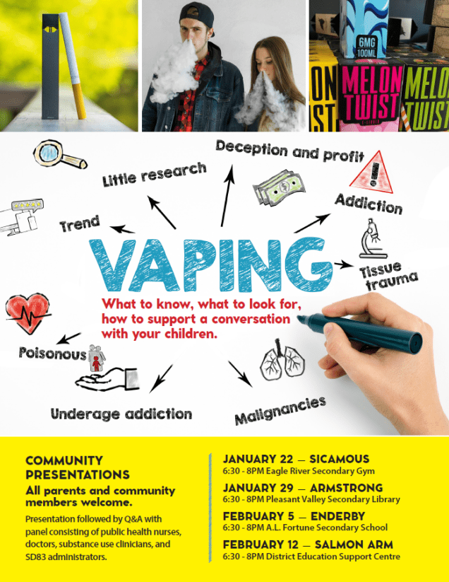 Vaping Roadshow Poster