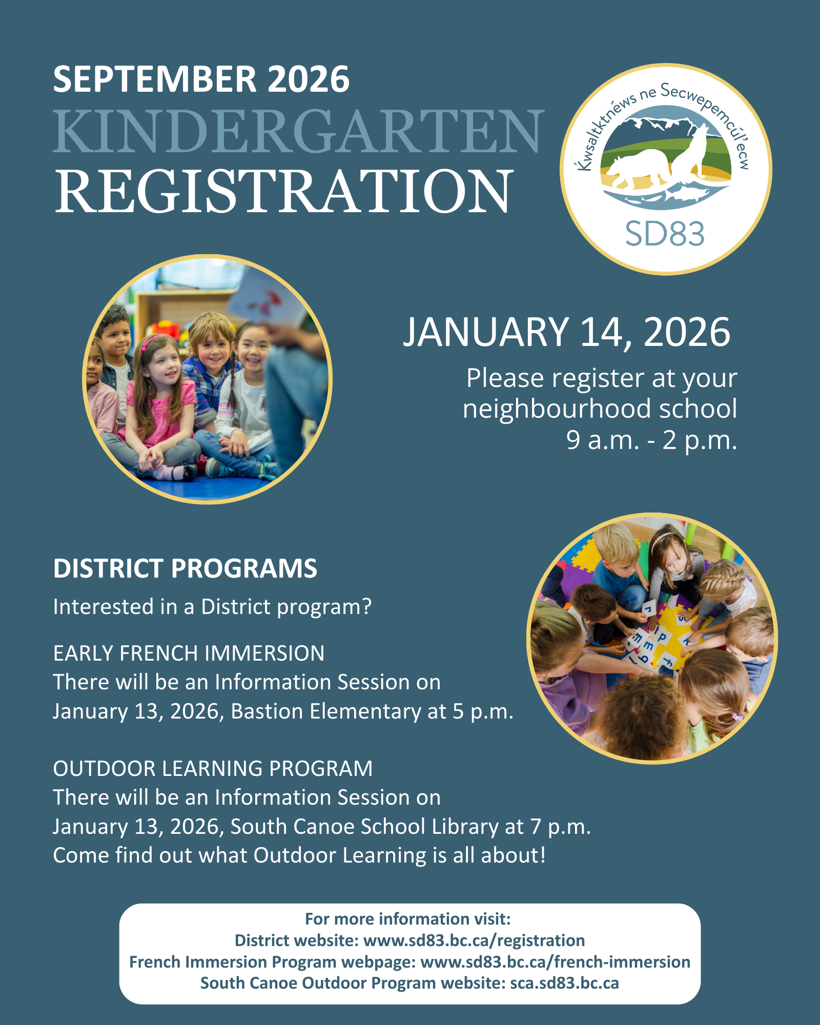 Kindergarten Registration